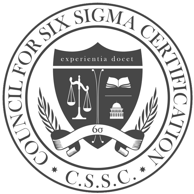 Council for Six Sigma Certification (CSSC) accreditation logo